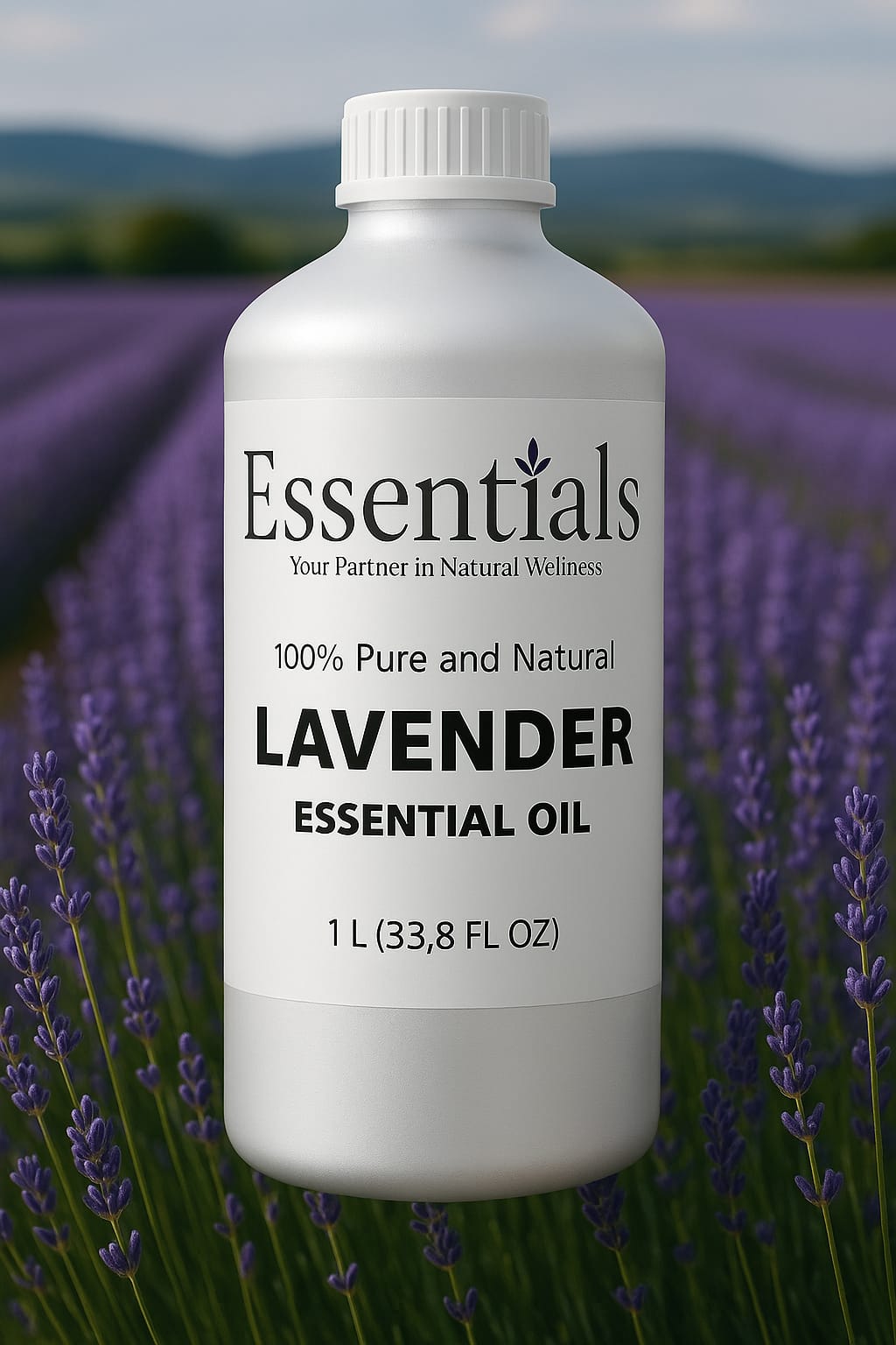 1 Liter Lavender Essential Oil (100% Lavandula Angustifolia)
